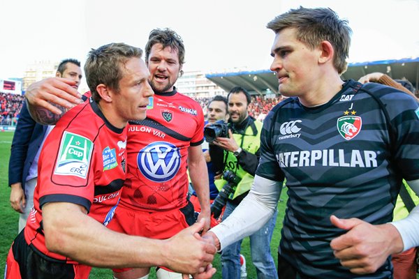 Jonny Wilkinson & Toby Flood Heineken Cup Quarter Final 2013