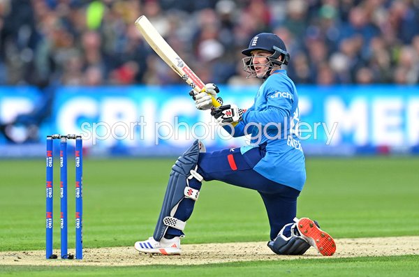 Harry Brook England scoop shot v Australia 4th ODI Lord's 2024