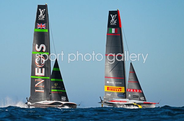 Ineos Britannia Louis Vuitton Cup Final America's Cup Sailing Barcelona 2024