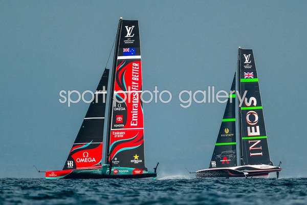 New Zealand v Ineos Britannia Race 2 America's Cup Barcelona 2024