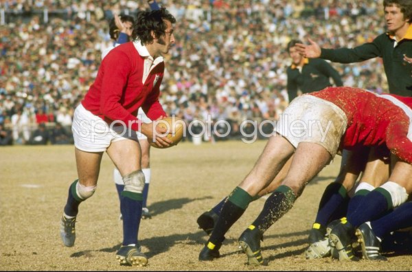 Gareth Edwards British Lions v South Africa Test 1974