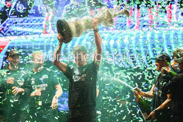 Peter Burling Emirates New Zealand America's Cup winner Barcelona 2024