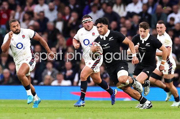 Wallace Sititi New Zealand v England Autumn Nations Series Twickenham 2024