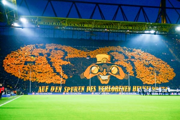 "Auf den Spuren des verlorenen Henkelpotts" Borussia Dortmund fans