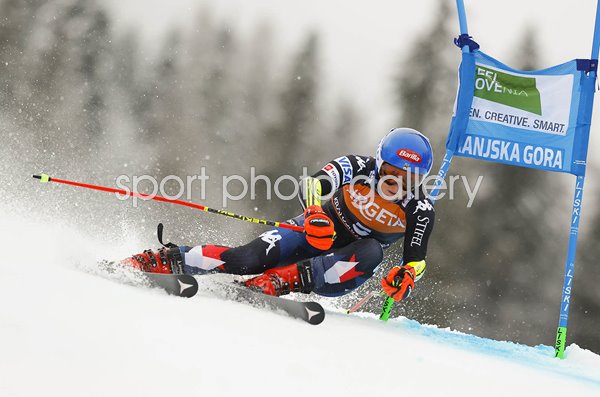 Mikaela Shiffrin USA Giant Slalom Alpine Ski World Cup Slovenia 2024