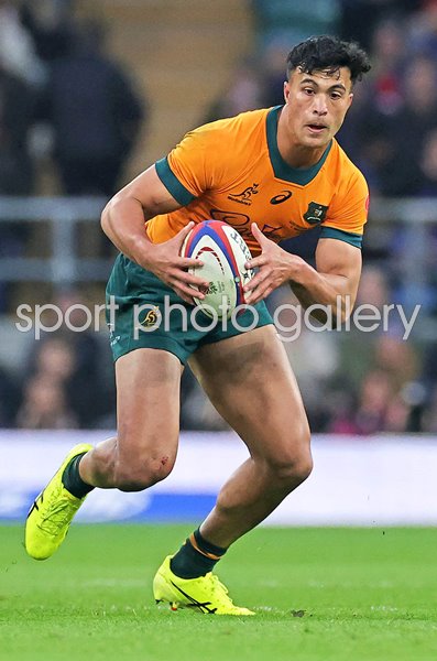 Joseph Suaalii Australia v England Autumn Series Twickenham 2024