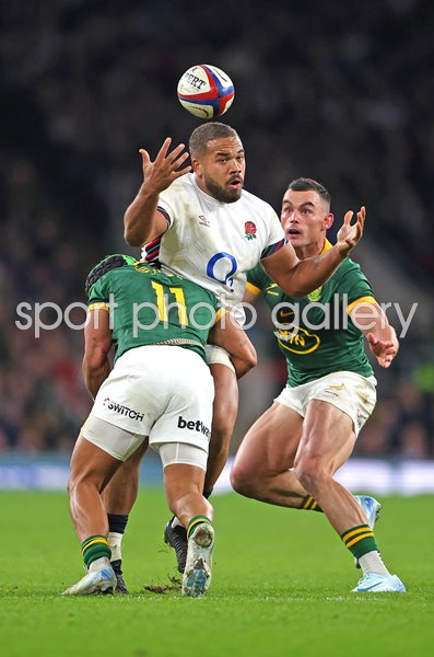 Ollie Lawrence England v Kurt-Lee Arendse & Pieter-Steph du Toit South Africa 2024