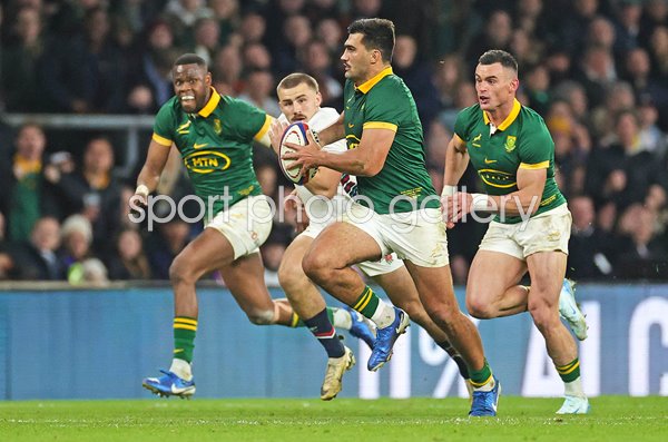 Damian de Allande South Africa breaks v England Autumn Series Twickenham 2024
