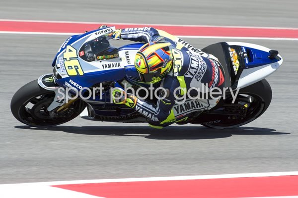Valentino Rossi Wheelie Moto GP Texas 2013