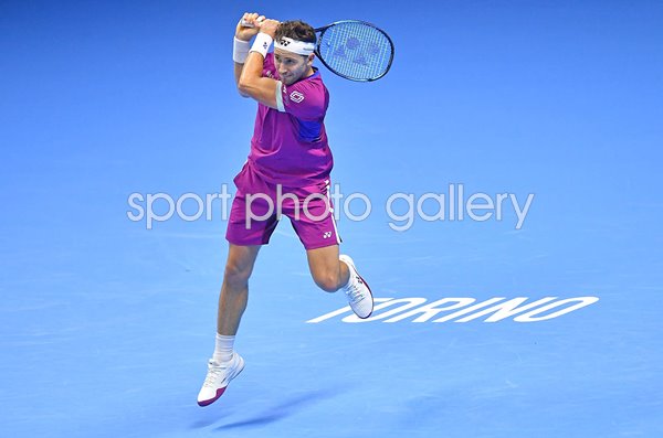 Casper Ruud Norway backhand ATP Finals Turin 2024  