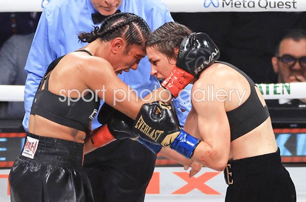 Amanda Serrano v Katie Taylor super lightweight title fight Texas 2024