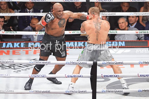 Mike Tyson v Jake Paul heavyweight fight Arlington Texas 2024
