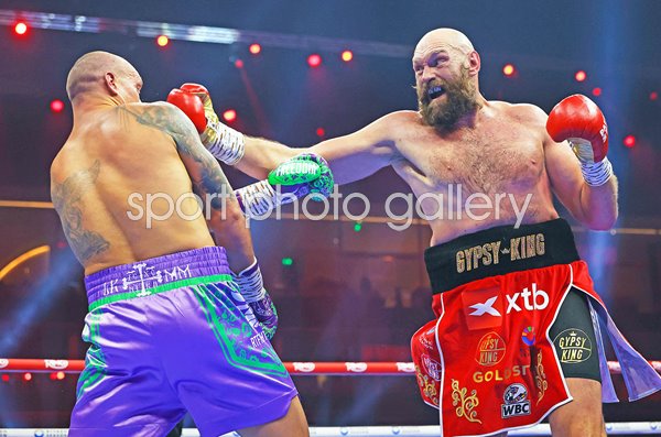 Tyson Fury v Oleksandr Usyk World Heavyweight Rematch Fight Riyadh 2024 