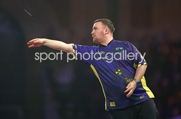 Luke Littler England v Stephen Bunting semi-final World Darts Championships 2025