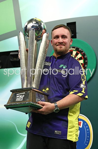 Luke Littler England PDC World Darts Champion 2025
