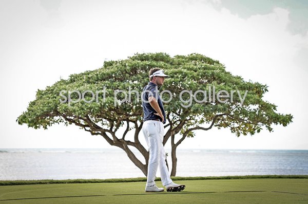 Keith Mitchell USA 17th hole Waialae Country Club Sony Open Hawaii 2025