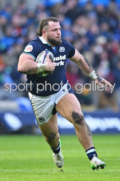 Pierre Schoeman Scotland v Italy Murrayfield Six Nations 2025