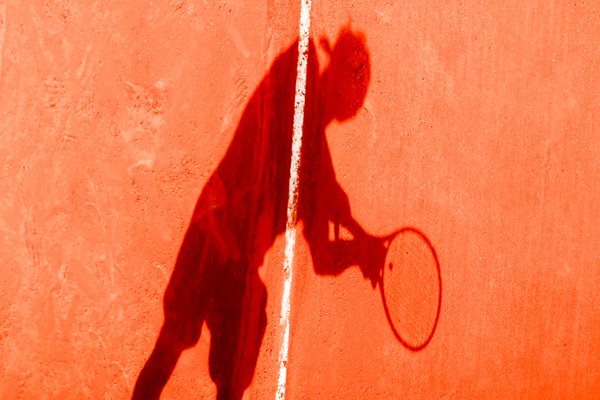 Rafael Nadal service shadow Monte Carlo 2013