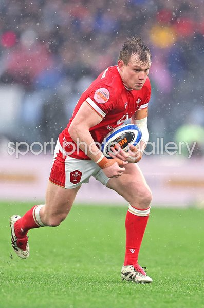 Nick Tompkins Wales v Italy Stadio Olimpico Rome Six Nations 2025