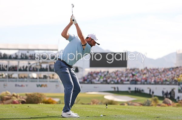 Scottie Scheffler USA 16th hole Phoenix Open Champion 2025