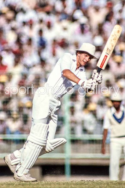 David Gower England v India Test Bombay 1984