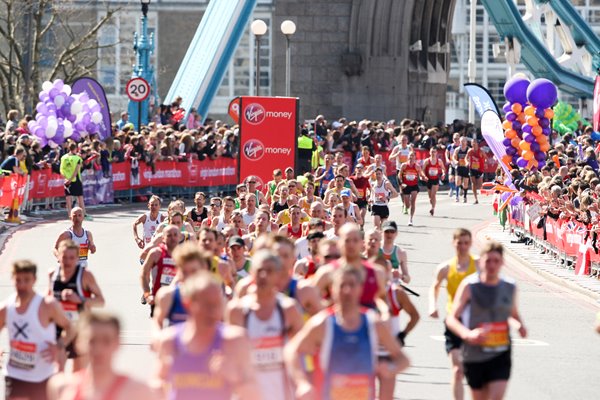 Tower Bridge Virgin London Marathon 2013