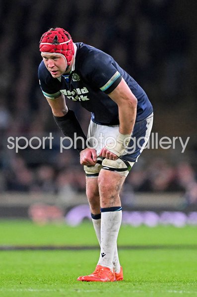 Grant Gilchrist Scotland v England Twickenham Six Nations 2025