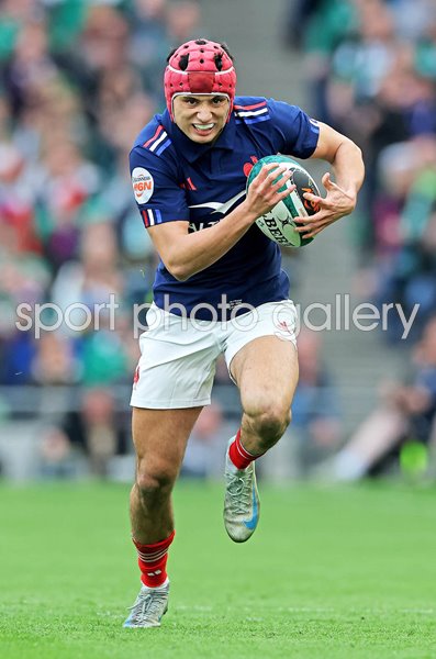Louis Bielle-Biarrey France v Ireland Dublin Six Nations 2025