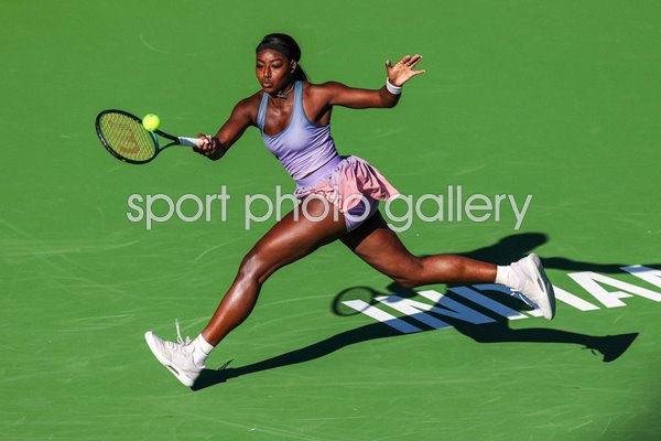 Alycia Parks USA forehand Indian Wells Tennis California 2025