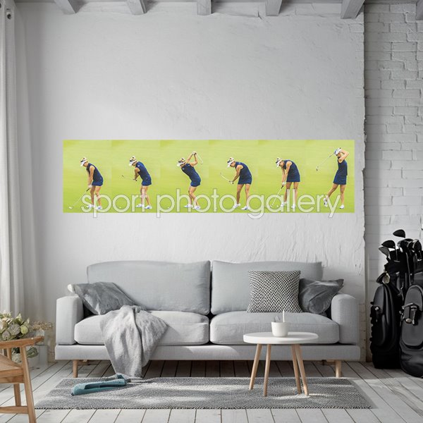 Lexi Thompson USA Six Stage Swing Sequence Collage