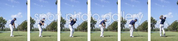 Sergio Garcia Spain Six Stage Swing Sequence Collage