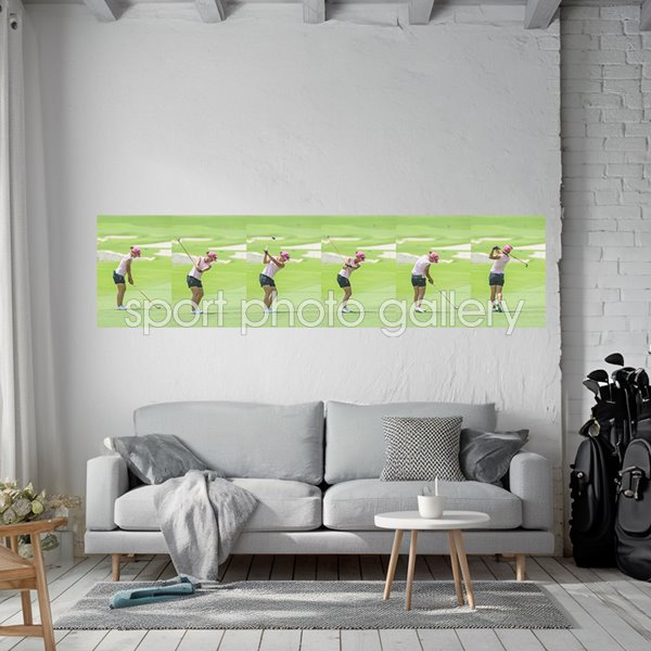 Lydia Ko 6 Stage Swing Sequence 2015 Wall Sticker