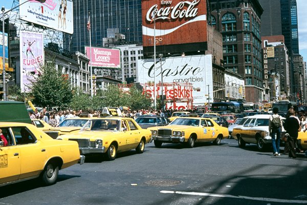 Yellow cabs New York