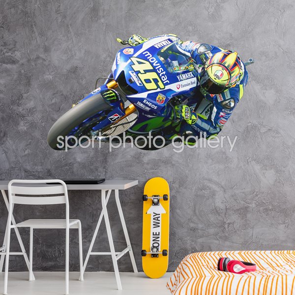 Valentino Rossi lifesize wall sticker
