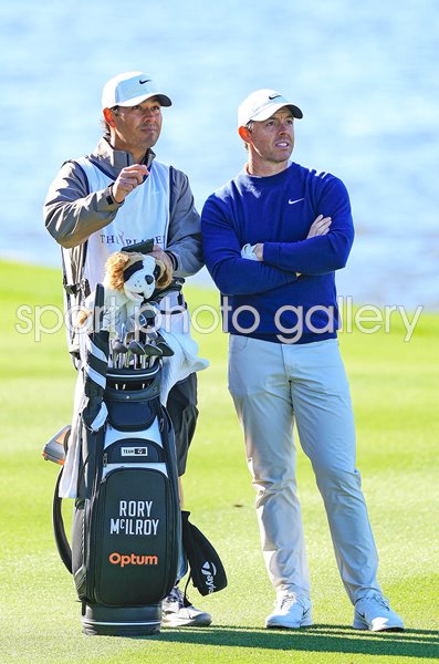 Rory McIlroy with his caddie Harry Diamond THE PLAYERS Championship 2025  