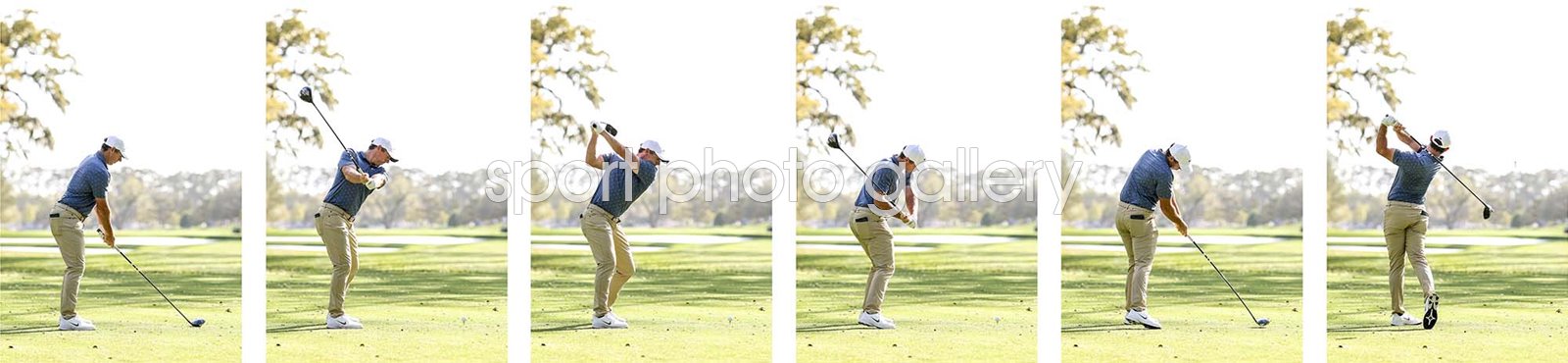 Rory McIlroy Driver Swing Sequence Players Championship 2025 Images 
