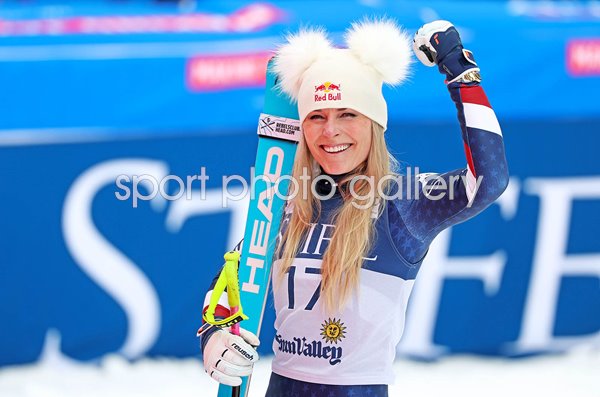 Lindsey Vonn USA Women's Super-G World Cup Finals Idaho 2025