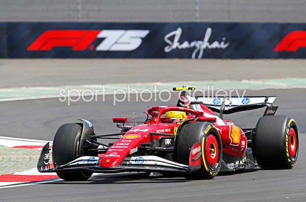 Lewis Hamilton Great Britain Ferrari wins Sprint Race Chinese Grand Prix 2025