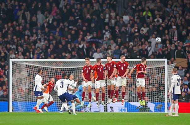 Reece James England scores v Latvia World Cup 2026 Qualifier Wembley