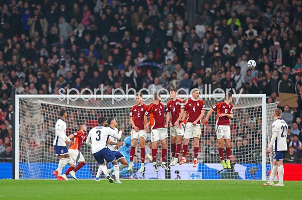 Reece James England scores v Latvia World Cup 2026 Qualifier Wembley