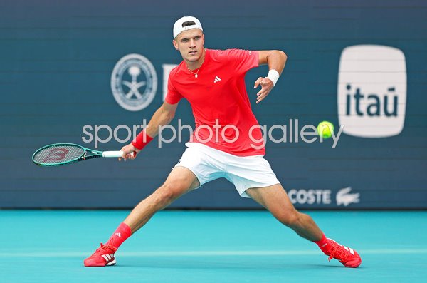 Jakub Mensik Czech Republic v Arthur Fils France Miami Open Florida 2025