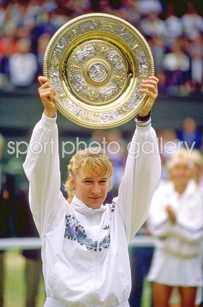 Steffi Graf Germany Wimbledon Champion 1989