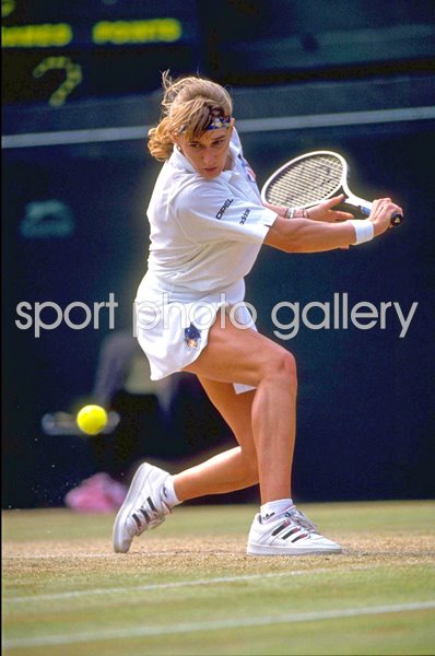 Steffi Graf Germany backhand Wimbledon 1993