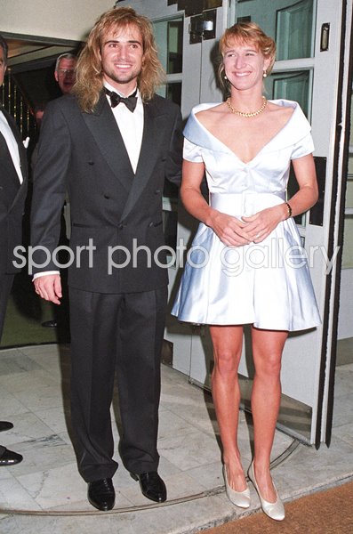 Andre Agassi & Steffi Graf Wimbledon Winners Ball London 1992