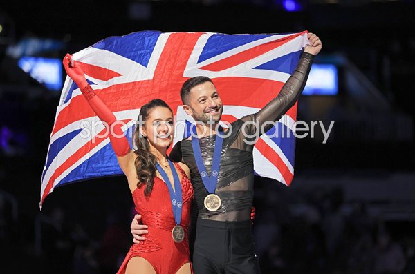 Lilah Fear & Lewis Gibson Great Britain Bronze World Figure Skating Boston 2025