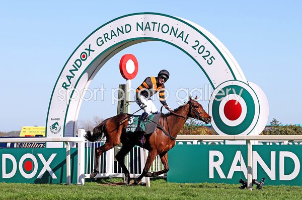 Patrick Mullins winning jockey on Nick Rockett Grand National 2025