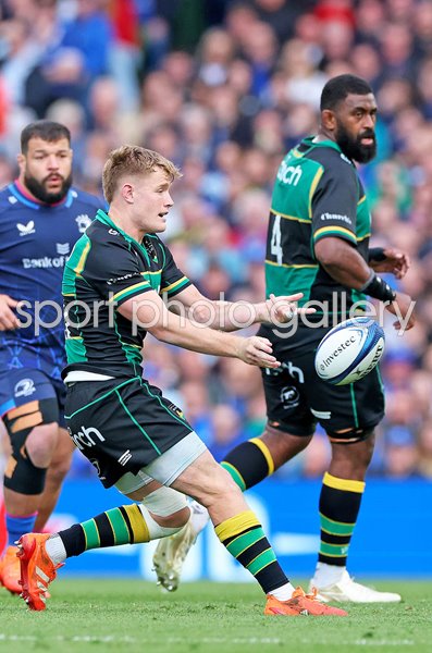 Fin Smith Northampton v Leinster European Champions Cup Semi-Final Dublin 2025