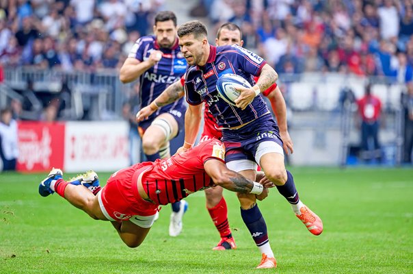 Matthieu Jalibert Bordeaux v Pita Ahki Toulouse European Champions Cup Semi-Final 2025