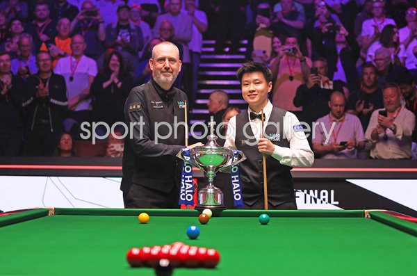 Mark Williams Wales v Zhao Xintong China World Snooker Final Crucible Sheffield 2025