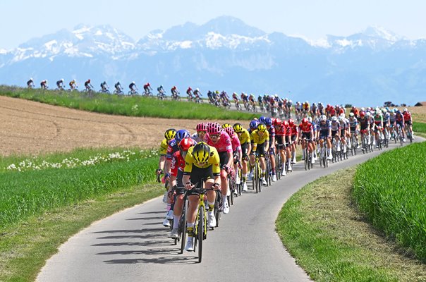 Peloton 78th Stage 3 Cossonay Tour De Romandie 2025 
